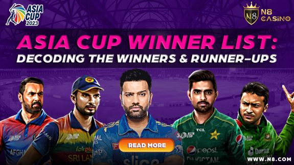 asia cup winner list